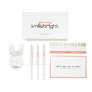 EZGO SmileBright Teeth Whitening Kit with Light Tray, Carbamide Peroxide Teeth Whitening Gel Refill, Coffee Tea Smoking Stain Removal