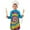 Rainbow Tie Dye, variant on Rainbow Tie Dye Mandala Pattern Kids Aprons for Girls and Boys,Adjustable Neck Strap Toddler Aprons for Kids Cooking Baking