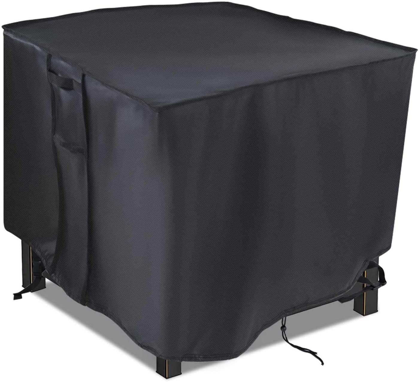 Saking Patio Fire Pit Cover Round 44 inch Waterproof Windproof Anti-UV Heavy D 