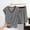 Black, variant on Women Summer Pajamas Set 2 Piece Soft Modal Loungewear Solid Short Sleeve Shirts and Flowy Pants