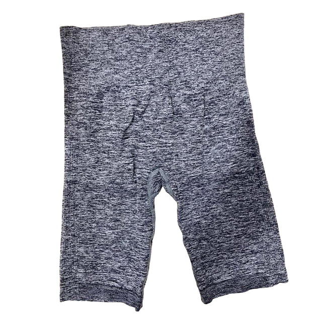 Pantalones cortos de yoga, pantalones para correr, pantalones cortos deportivos sin costuras, suaves y elásticos que absorben el sudor para mujer. Gris