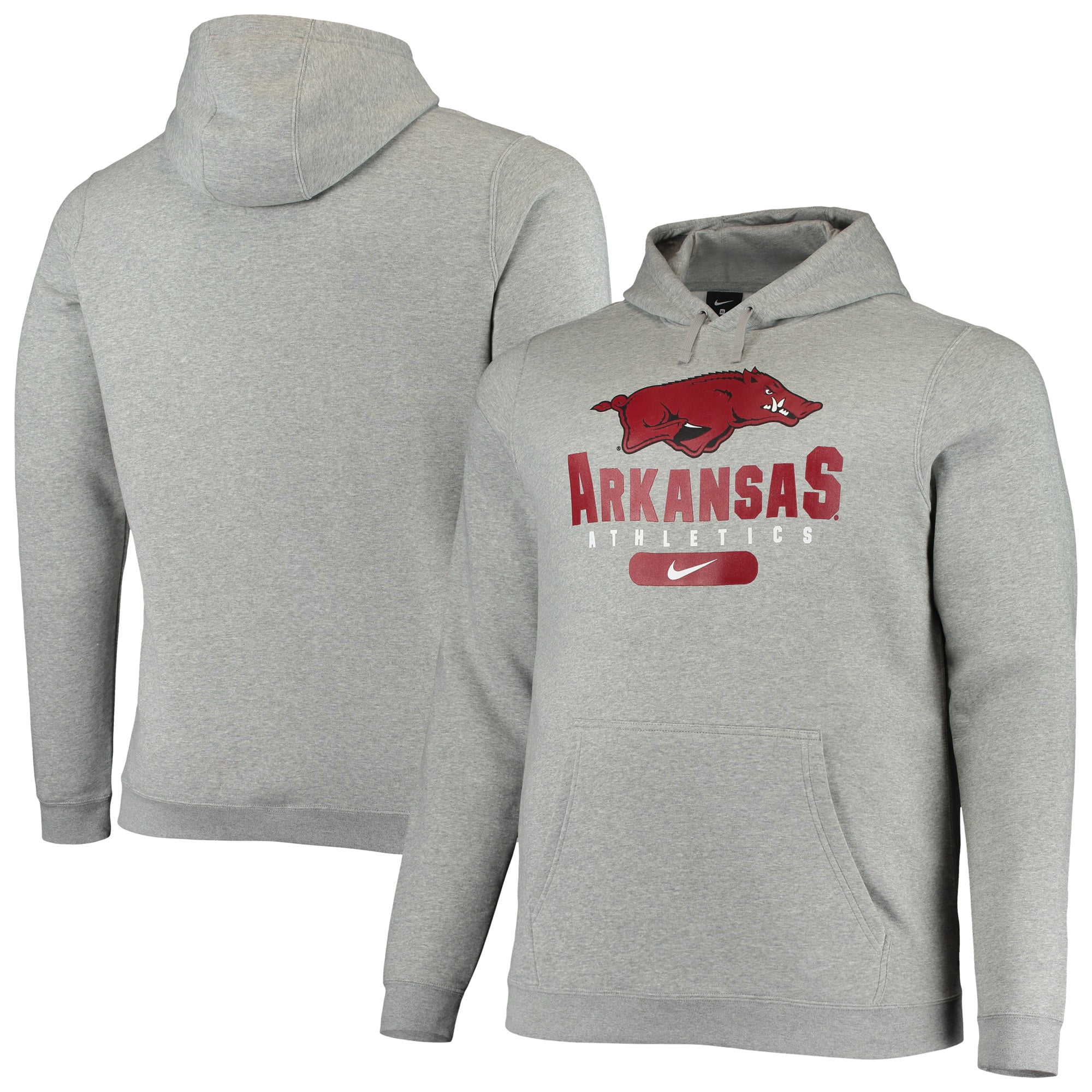 Nike Heathered Gray Arkansas Razorbacks 