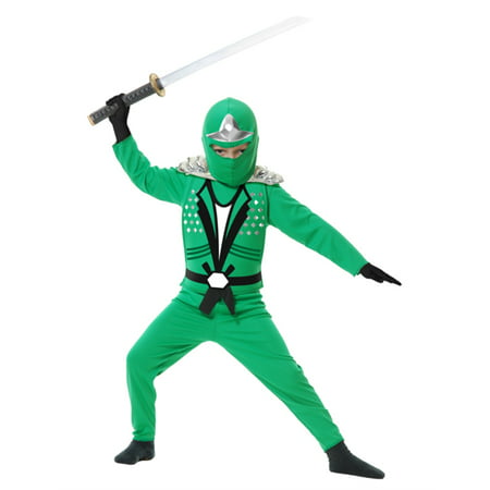 Child's Silver Ninja Samurai Toy Shoulder Armor Costume Accessory