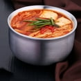 thumbnail image 3 of OULII Bol Rond en Acier Inoxydable 304 Bol Isolé pour Cuisine 1Ensemble, 3 of 6