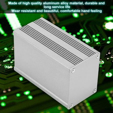 

EZSPTO Aluminum Project Box 40 * 50 * 80mm Shielded Aluminum Enclosure Case For Power Cooling Housing GPS Analyzer Housing HIFI
