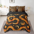 thumbnail image 2 of Castle Fairy Kids Teens Abstract Snake Twin Bedding Sets,Starry Sky Bedding Comforter Set, 2 of 8