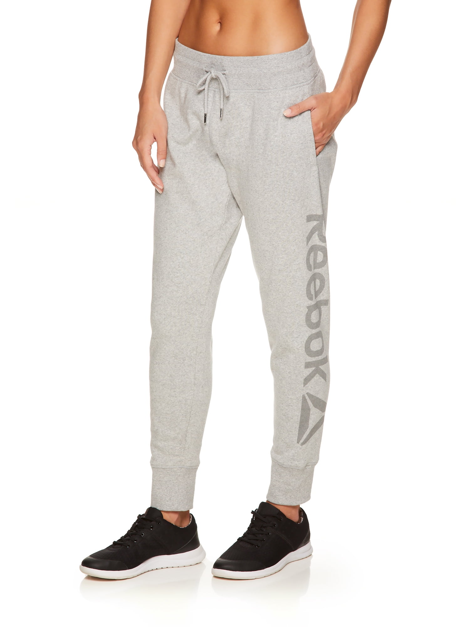 white reebok joggers