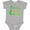 AC-Heather Grey, variant on My Uncle Loves Me Boys Baby Bodysuit