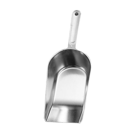 Cuchara para hielo, pala para uso general, pala para servir ligera de aleación de aluminio, pala para hielo multiusos para despensa, cocina, servicio