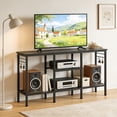 thumbnail image 1 of Modern 55 Inch TV Stand - Soundbar Shelf Open Storage Cable Management for Living Room Home Office, 1 of 8