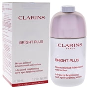 Clarins Bright Plus Advanced Brightening Serum, Dark Spot Targeting Facial Serum for Even-Looking Skin Tone, 1.7 oz / 50 ml