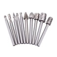 thumbnail image 2 of Meat Grinder Gear Plants High Speed Steel 10Pcs High Speed Steel Burrs Files Woodworkingg Tool Setm Round Shank, 2 of 7