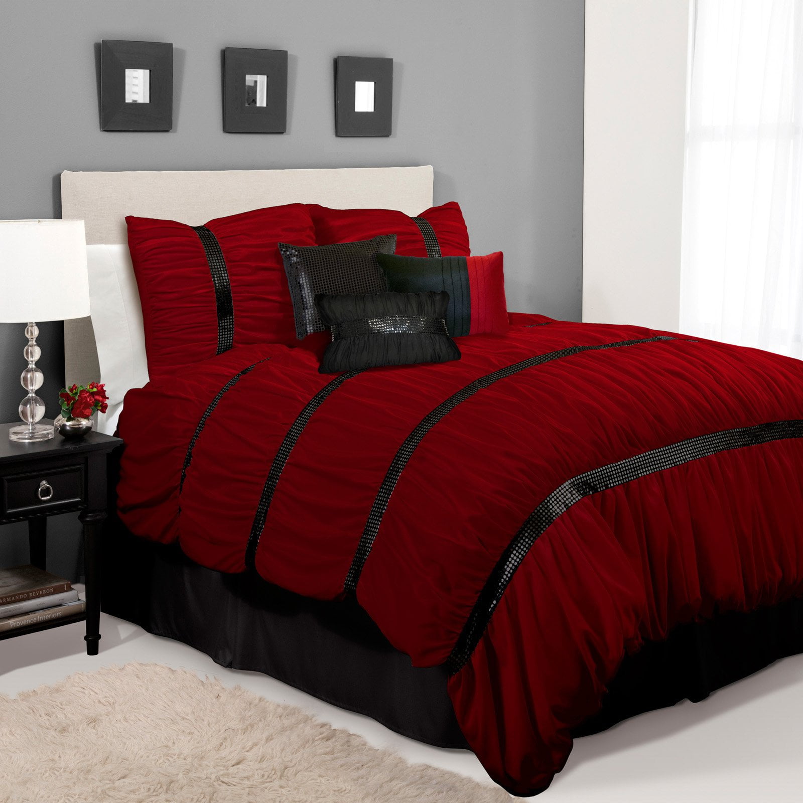 Glitter Sky 7 Piece Comforter Set Walmart Com