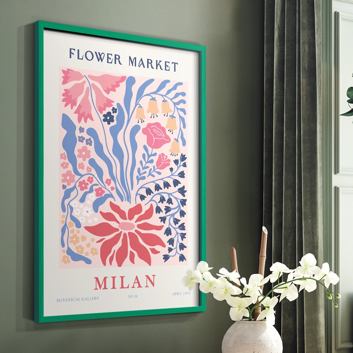 Matisse I Framed Print - Solid Wood in Single Picture Frame Solid Wood 2 Framed Print
