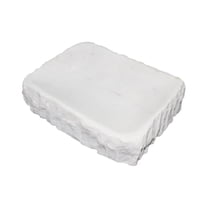 BIDK Home Rectangular Marble Serving Plate - 11.75"