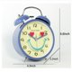 thumbnail image 5 of Saytay Reloj despertador de dormitorio de 4 pulgadas, reloj despertador sonriente, reloj de escritorio para decoración del hogar de estudiantes (hy), 5 of 5