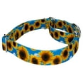 thumbnail image 6 of Country Brook Petz® Sunflowers Martingale Dog Collar, Large, 6 of 7