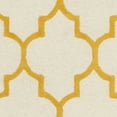 thumbnail image 5 of SAFAVIEH Cambridge Kevin Geometric Wool Area Rug, Ivory/Gold, 5' x 8', 5 of 6