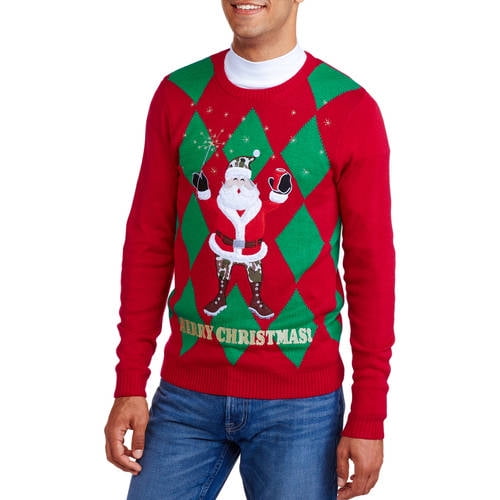 Jolly Sweaters Womens Red Teddy Bear Holiday Sweater - Walmart.com