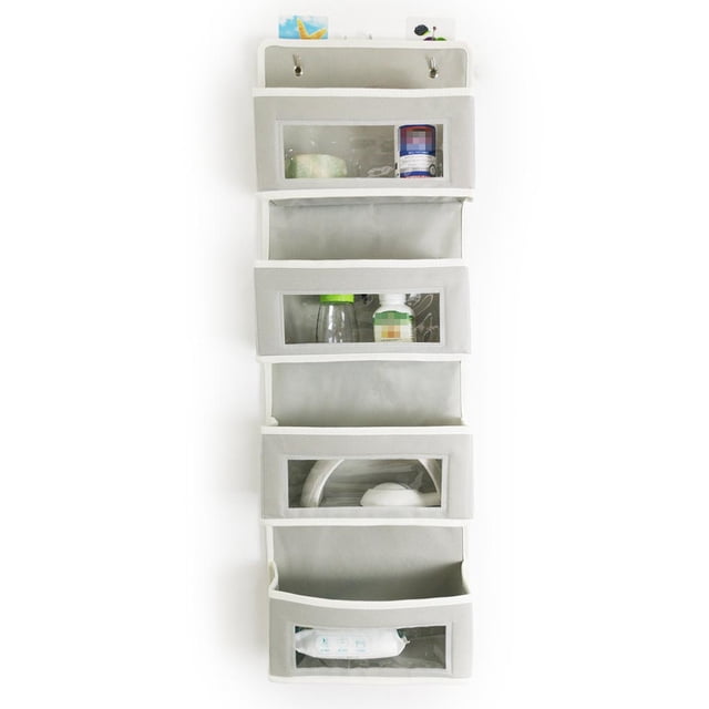 Worallymy organizador colgante para puerta bolsillos de PVC bolsa de almacenamiento para armario para cosméticos juguetes artículos diversos Worallymy JD735809837