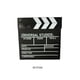 thumbnail image 3 of Sidaley Clapperboard de película, accesorio, placa de aviso, patrón impreso, resistente, grabación de vídeo, Director, claquetas, tableros de Electrónica  negro/L/U 30*27 CM, 3 of 6