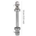 thumbnail image 2 of Rdeghly Bike Accessories, Front Rear Wheel Hub Axle,Durable Metal Bicycle Wheel Hub Axle Front Rear Solid Shaft Lever Bike Repair Tool Accessories, 2 of 7