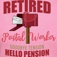 thumbnail image 3 of CafePress - Retired Postal Worker Funny Postman Hello T Shirt - Women's Traditional Fit Dark T-Shirt, 3 of 4