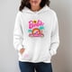 thumbnail image 1 of Sudadera Barbie Malibu con diseño en 3D Blanca blanco M, 1 of 2