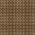 thumbnail image 1 of Ahgly Company Machine Washable Indoor Square Transitional Cinnamon Brown Area Rugs, 6' Square, 1 of 7