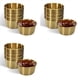 thumbnail image 1 of 18 Tazas de Salsa para Mojar de Acero Inoxidable de 2 Onzas, Mini Tazones para Salsa, Tazas de Condimentos de Metal Reutilizables, Recipientes para Ramequines (Dorados), 1 of 2