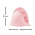 thumbnail image 4 of DOMELAY 3xNon Slip Pot Clips Thicken Grips Silicone Anti-Scalding 1 Pair for Baking Pink 3 Pcs, 4 of 9