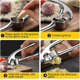 thumbnail image 5 of Garlic Press - Trongle Garlic Crusher with Easy Peeler, Thick and Durable Heavy Duty Zinc Alloy and Easy Squeeze Handles for Home, Kitchen and Home., 5 of 5