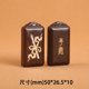 thumbnail image 3 of Lightning-struck jujube wood jade inlaid with 925 silver, Taoist Eight Immortals handicraft carving auspicious cloud pendant necklace, 3 of 4
