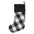 thumbnail image 3 of VHC Brands Annie Black Check Stocking 12x20, 3 of 4