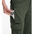 thumbnail image 3 of Moosehill Women's Cargo Pants Wide Leg High Waisted Work Hiking Casual Lightweight Stretch Army Green 3XL, 3 of 12