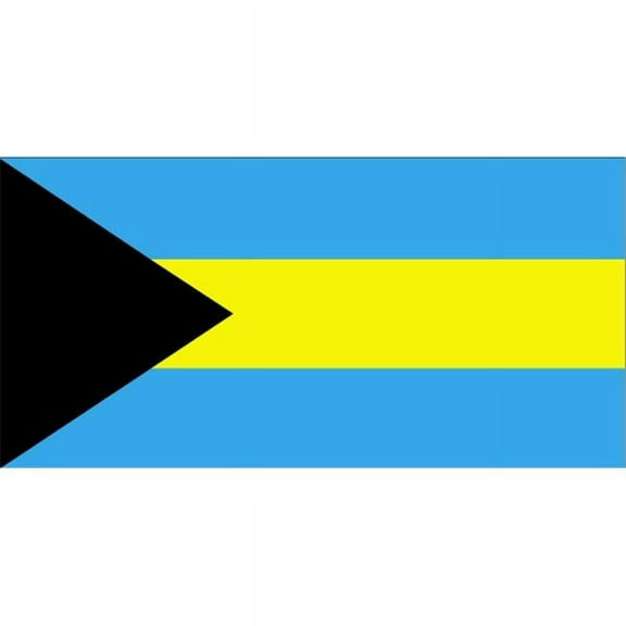 Annin Flagmakers 190490 3 ft. x 5 ft. Nyl-Glo Bahamas Flag