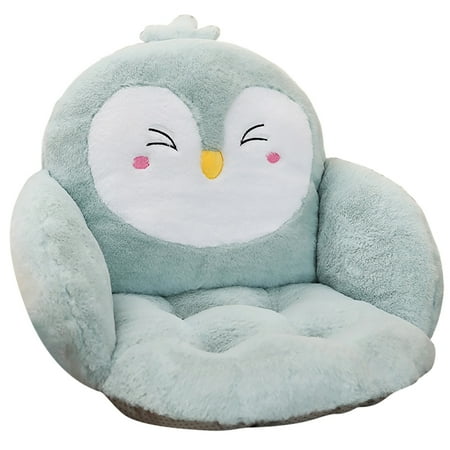 

Xinqinghao home textiles Animal Half Surround Cushion Carpet Cushion Floor Cushion Light Blue
