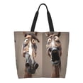 thumbnail image 1 of Easygdp Funny Horse Faces Expressions Bolsas Tote para Mujer, Bolsos de Hombro para Viaje, Bolsos de Mano de Gran Capacidad para Compras y Trabajo, 1 of 8