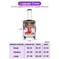thumbnail image 5 of Happy New Year 2026 Cocker Spaniel Holiday Balloons Party Snow Travel Luggage Cover Cockers Dog Lover Gifts Suitcase Dust Protective Decor - 13018, 5 of 5