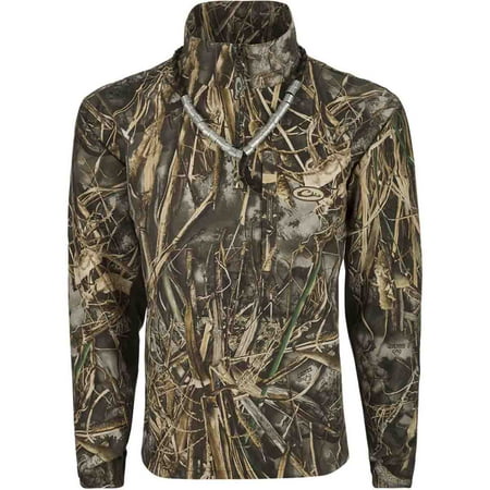 Drake Waterfowl Men s EST 1/4 Zip Pullover Hunting Shirt