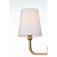 thumbnail image 4 of Living District Senna 26" Wall Sconce In Satin Gold, 4 of 7
