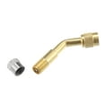 thumbnail image 6 of 135 Degree Tire Valve Air Tyre Valve Stem Extenders with Dust Cap Snap in Universal for Car Gold Tone, 6 of 6