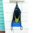 thumbnail image 4 of Aoanydony Diving Drawstring Mesh Stuff Sack Bag with Shoulder Strap 29x13 Blue and Black 74x33cm, 4 of 6