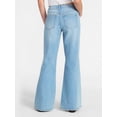 thumbnail image 3 of No Boundaries Baggy Flare Jeans, 32.5'' Inseam, Women's 00-18, 3 of 5
