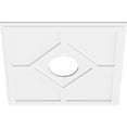 thumbnail image 2 of 24"OD x 6"ID x 8 1/4"C x 1"P Embry Architectural Grade PVC Contemporary Ceiling Medallion, 2 of 11