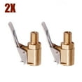 thumbnail image 2 of 2PC Tyre Valve Air Tire Chuck Inflator Pump Connector Adapter Clip On Car 8Mm, 2 of 9