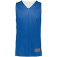 thumbnail image 7 of Augusta Youth Tricot Mesh Reversible 2.0 Jersey 162 Royal/White L, 7 of 7
