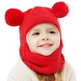thumbnail image 2 of 1 juego de gorro y bufanda de invierno para bebé, unisex, para niños pequeños, 2 of 8