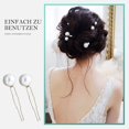 thumbnail image 3 of 36 piezas de horquillas para el cabello con perlas en forma de U, accesorios para el cabello de boda para peinado de novia y peinado de dama de honor (dorado), 3 of 4
