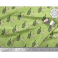 thumbnail image 3 of Soimoi Green Cotton Voile Fabric Bottle & Crockery Kitchen Print Sewing Fabric BTY 42 Inch Wide, 3 of 3